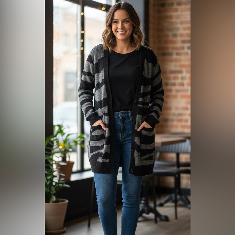 Zara Knit cardigan GUC